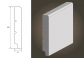 Listwa MDF biała 100x16mm Standard R5