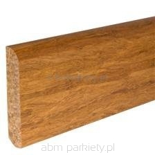 Cokół surowy teak lity  - 90x15mm